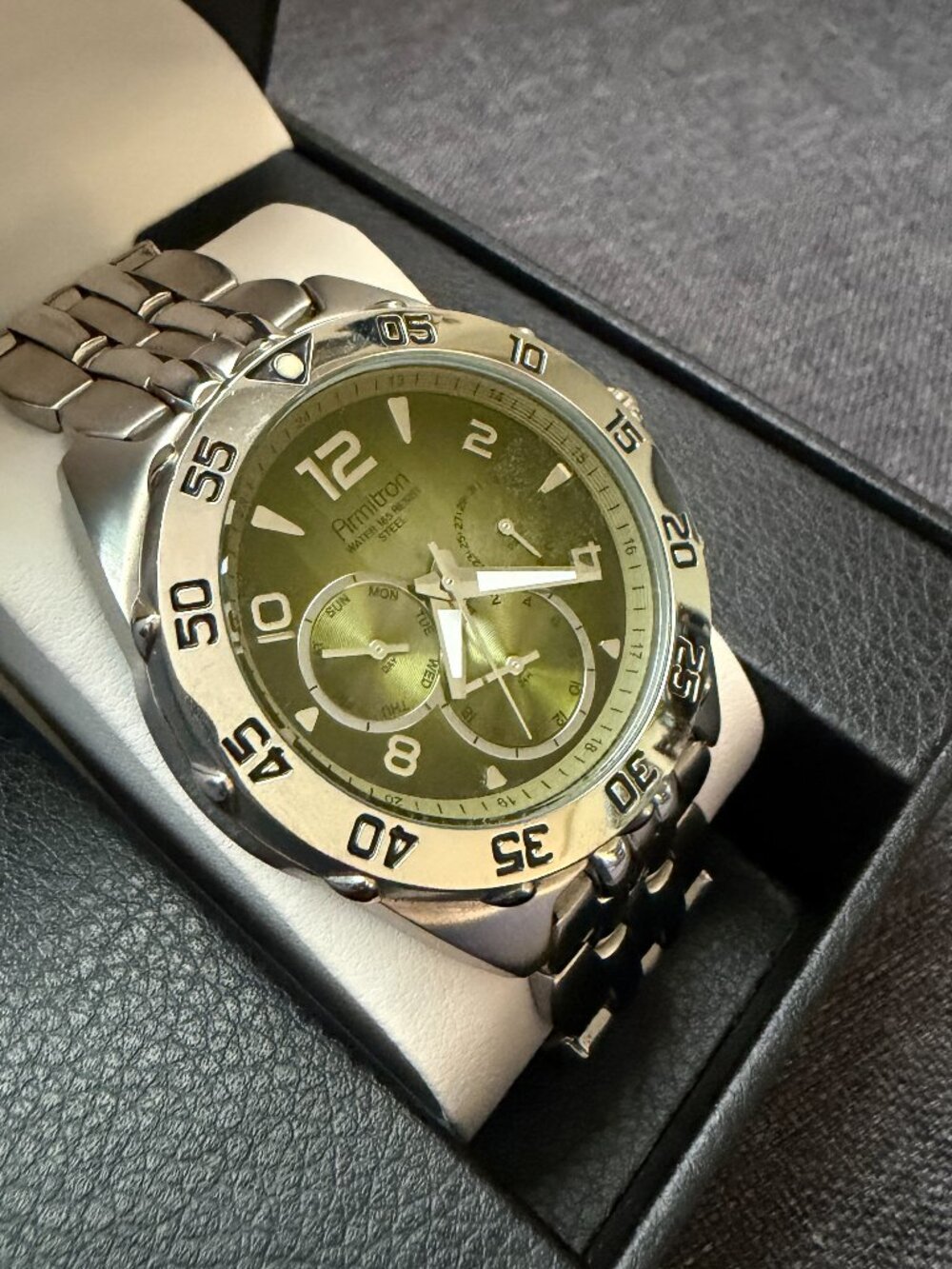 Armitron Green Multi-Function Watch